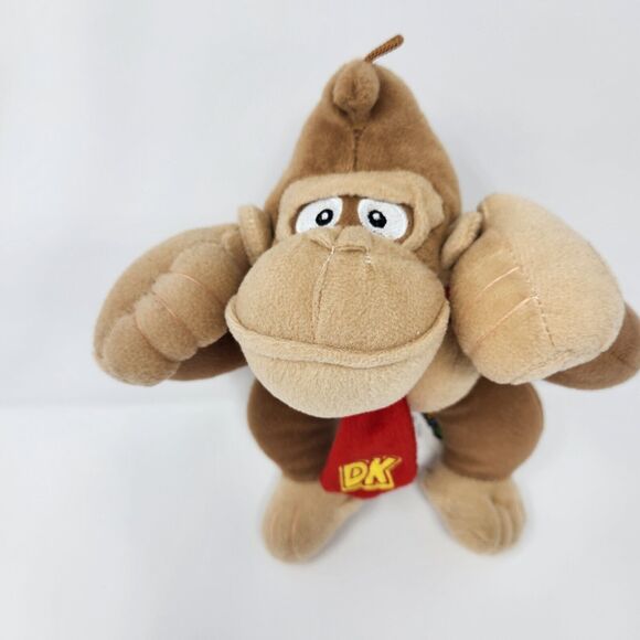 Donkey Kong Plush Super Mario Brothers Bros. Stuffed Animal Toy - Picture 2 of 16